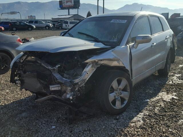 5J8TB18217A002221 - 2007 ACURA RDX SILVER photo 2