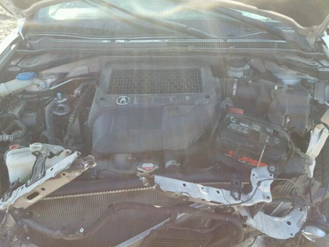 5J8TB18217A002221 - 2007 ACURA RDX SILVER photo 7