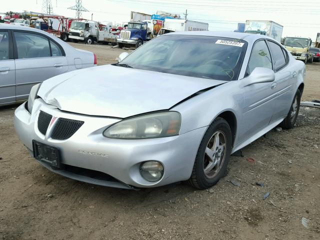 2G2WP522241101315 - 2004 PONTIAC GRAND PRIX ვერცხლისფერი ფოტო 2