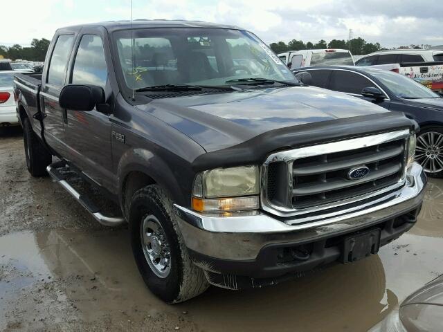 1FTNW20L94ED52612 - 2004 FORD F250 SUPER GRAY photo 1