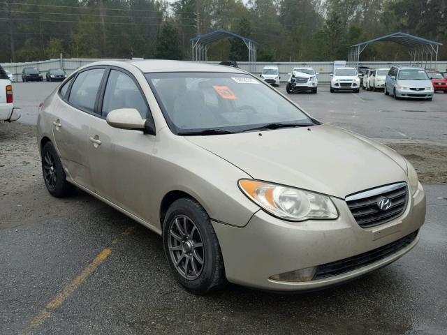 KMHDU46D08U554131 - 2008 HYUNDAI ELANTRA GL GOLD photo 1