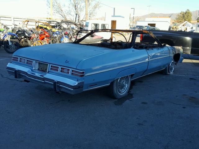 1N67Y5S159849 - 1975 CHEVROLET CAPRICE BURN photo 4