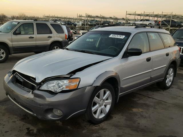 4S4BP61C067329437 - 2006 SUBARU LEGACY OUT SILVER photo 2