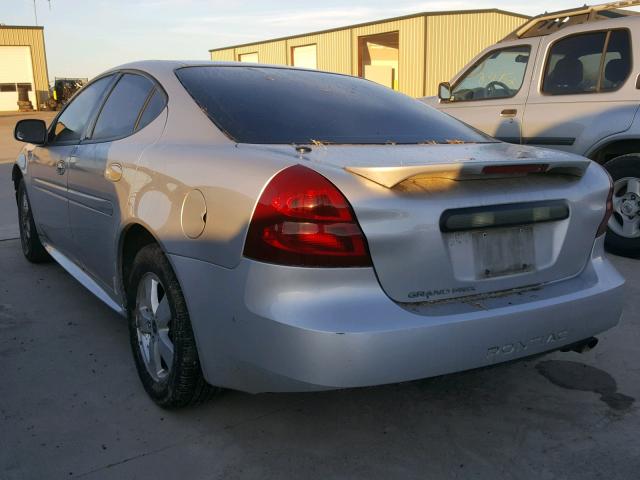2G2WP522451213485 - 2005 PONTIAC GRAND PRIX ვერცხლისფერი ფოტო 3