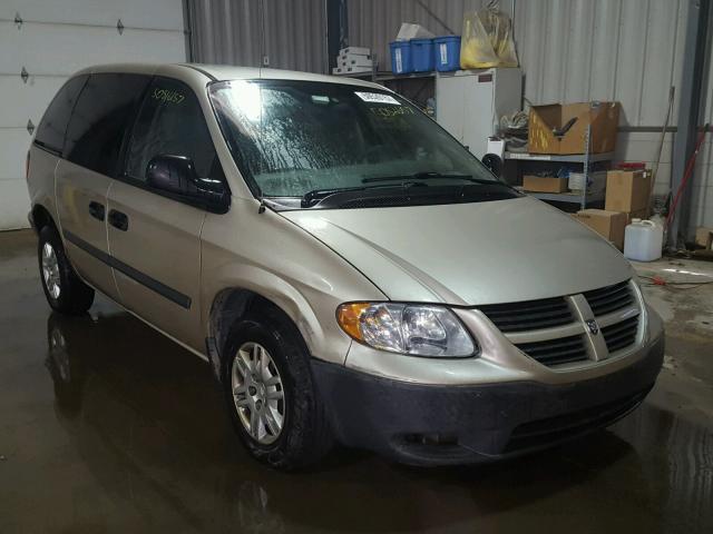 1D4GP25B36B654572 - 2006 DODGE CARAVAN SE GOLD photo 1