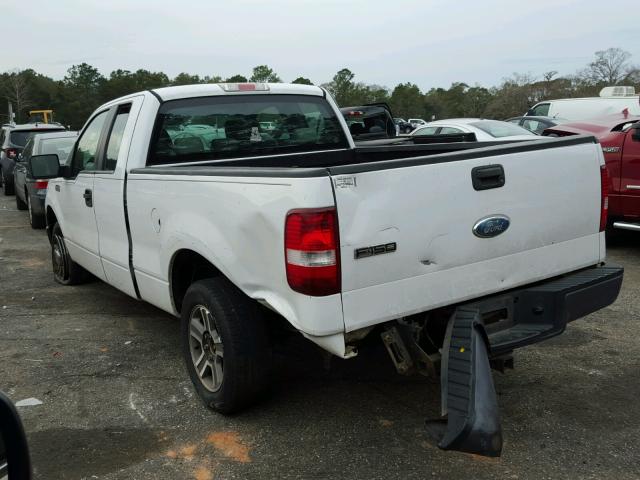 1FTRX12W27NA11654 - 2007 FORD F150 WHITE photo 3