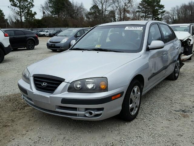 KMHDN56D55U163040 - 2005 HYUNDAI ELANTRA GL SILVER photo 2