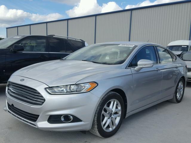 3FA6P0HR4DR230158 - 2013 FORD FUSION SE SILVER photo 2