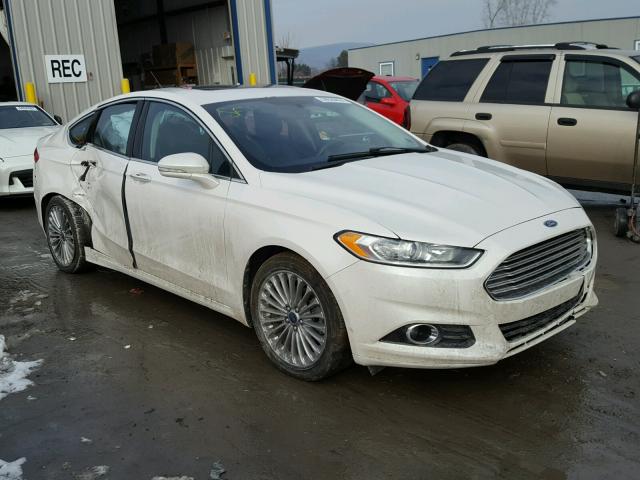 3FA6P0D93DR211980 - 2013 FORD FUSION TIT WHITE photo 1