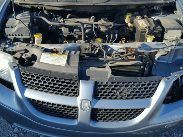 2D4GP44LX4R560497 - 2004 DODGE GRAND CARA BLUE photo 7