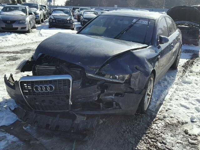 WAUEL74F16N171921 - 2006 AUDI A6 S-LINE GRAY photo 2