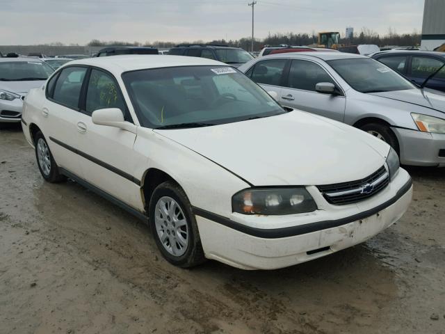 2G1WF52E349461521 - 2004 CHEVROLET IMPALA 白色 照片 1