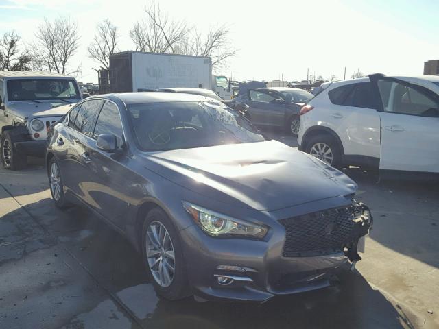 JN1BV7AP2EM685247 - 2014 INFINITI Q50 BASE SILVER photo 1