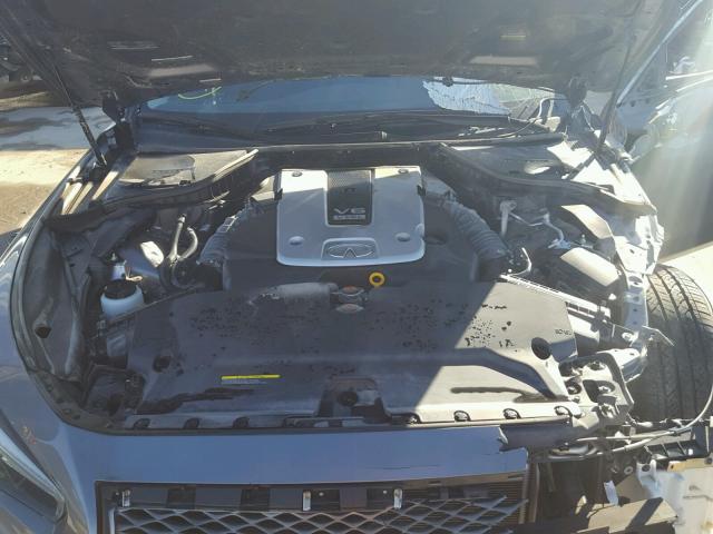 JN1BV7AP2EM685247 - 2014 INFINITI Q50 BASE SILVER photo 7