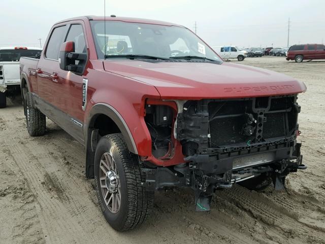 1FT7W2BT7HEC61639 - 2017 FORD F250 SUPER RED photo 1