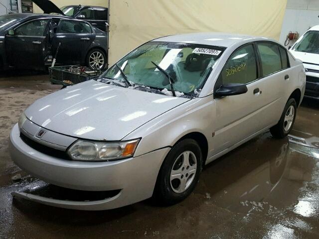 1G8AG54F44Z118821 - 2004 SATURN ION LEVEL SILVER photo 2