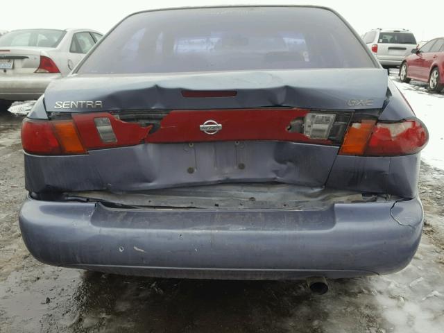 1N4AB41D7XC706565 - 1999 NISSAN SENTRA BAS BLUE photo 9