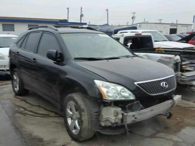 2T2GK31U37C009279 - 2007 LEXUS RX 350 BLACK photo 1