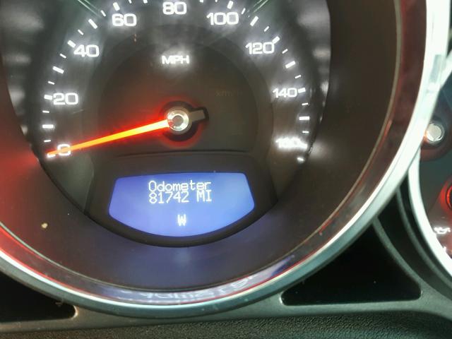 1G6DJ5EY3B0151883 - 2011 CADILLAC CTS PERFOR Siyah fotoğraf 8