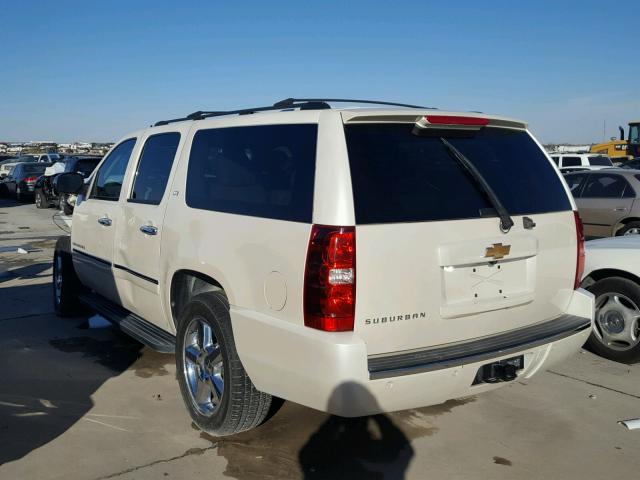 1GNSCKE07DR102361 - 2013 CHEVROLET SUBURBAN C CREAM photo 3