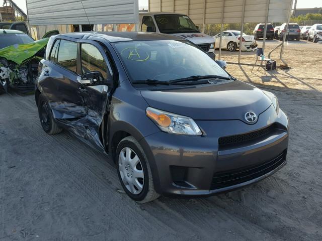 JTKKUPB46D1037441 - 2013 TOYOTA SCION XD GRAY photo 1