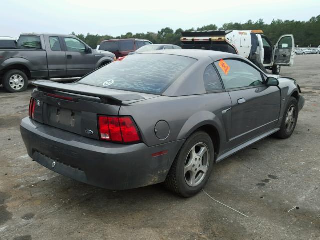 1FAFP40473F331858 - 2003 FORD MUSTANG GRAY photo 4