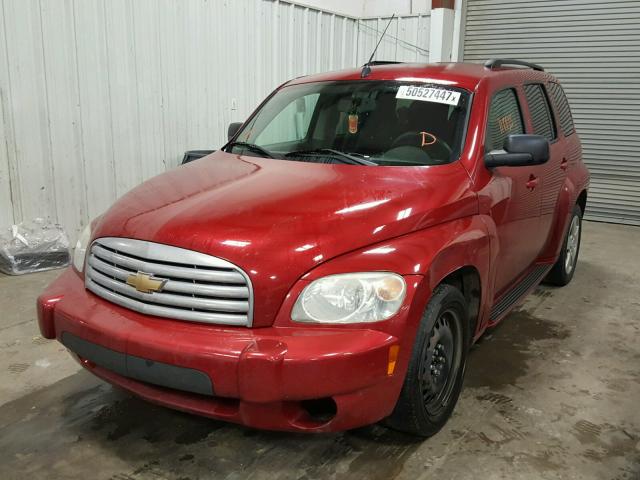 3GNBAAFW9BS592735 - 2011 CHEVROLET HHR LS MAROON photo 2