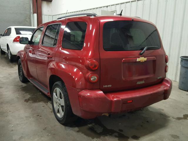 3GNBAAFW9BS592735 - 2011 CHEVROLET HHR LS MAROON photo 3