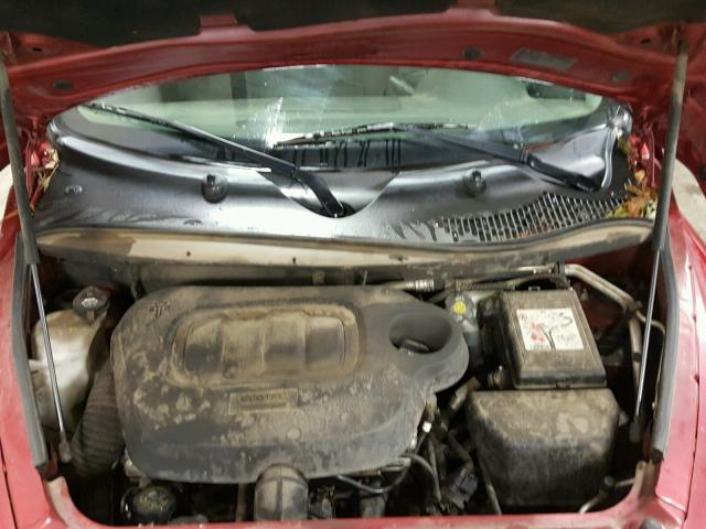 3GNBAAFW9BS592735 - 2011 CHEVROLET HHR LS MAROON photo 7