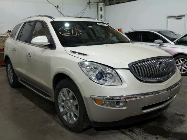 5GAKRBED8BJ388910 - 2011 BUICK ENCLAVE CX WHITE photo 1