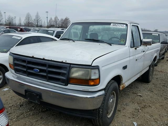 1FTEF25Y2SLA10674 - 1995 FORD F250 WHITE photo 2