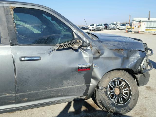 3D7UT2CL5BG512903 - 2011 DODGE RAM 2500 SILVER photo 9