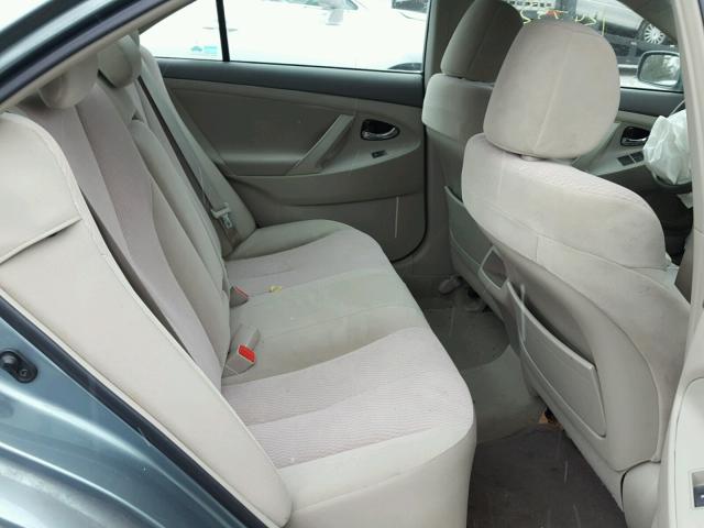 4T1BF3EK1BU612640 - 2011 TOYOTA CAMRY BASE GREEN photo 6