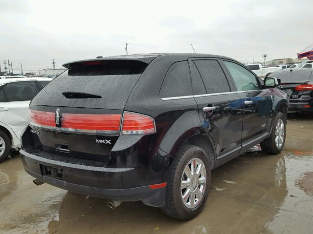 2LMDU68C49BJ12867 - 2009 LINCOLN MKX BLACK photo 4