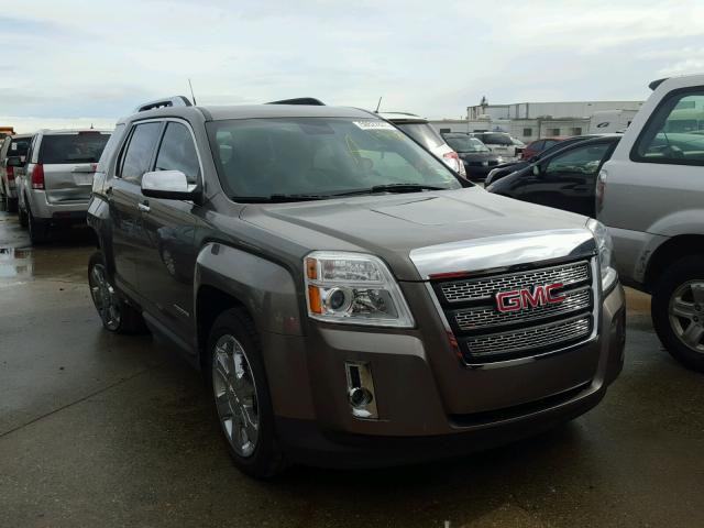 2GKFLWE52C6217395 - 2012 GMC TERRAIN SL BROWN photo 1