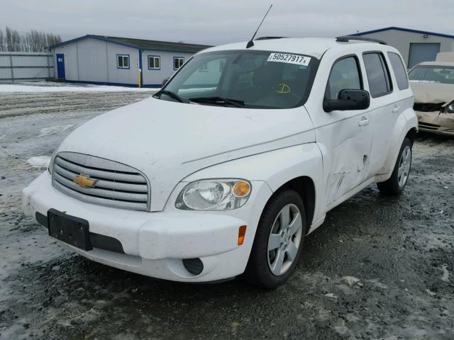 3GNBAEFW0BS580173 - 2011 CHEVROLET HHR LS WHITE photo 2