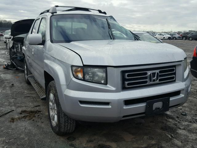 2HJYK16587H550070 - 2007 HONDA RIDGELINE SILVER photo 1