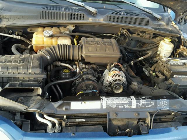 1J8GL58K23W577745 - 2003 JEEP LIBERTY LI BLUE photo 7