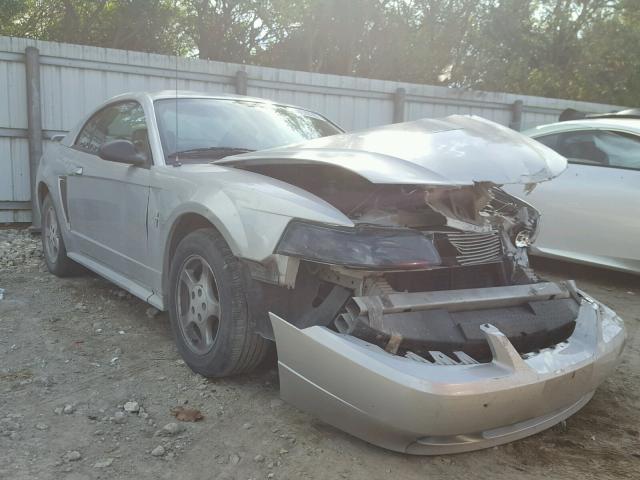 1FAFP404X3F357029 - 2003 FORD MUSTANG SILVER photo 1