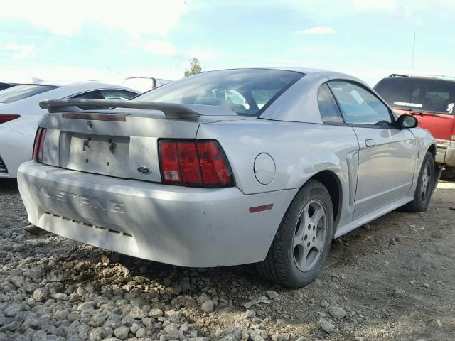 1FAFP404X3F357029 - 2003 FORD MUSTANG SILVER photo 4