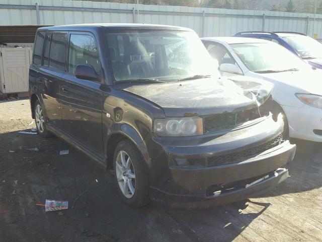 JTLKT324364071040 - 2006 TOYOTA SCION XB BLACK photo 1