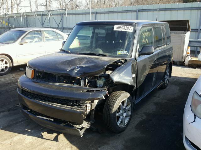 JTLKT324364071040 - 2006 TOYOTA SCION XB Negro foto 2