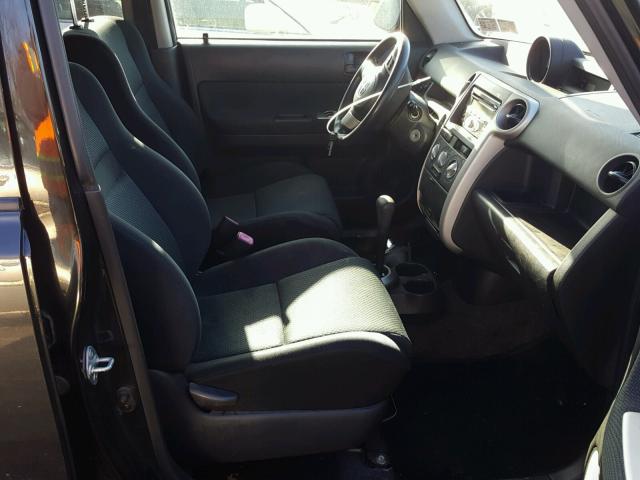 JTLKT324364071040 - 2006 TOYOTA SCION XB Negro foto 5