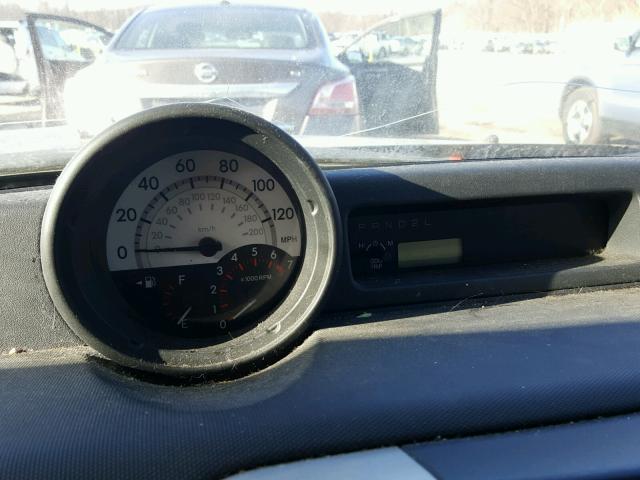 JTLKT324364071040 - 2006 TOYOTA SCION XB Negro foto 8