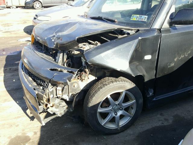 JTLKT324364071040 - 2006 TOYOTA SCION XB Negro foto 9