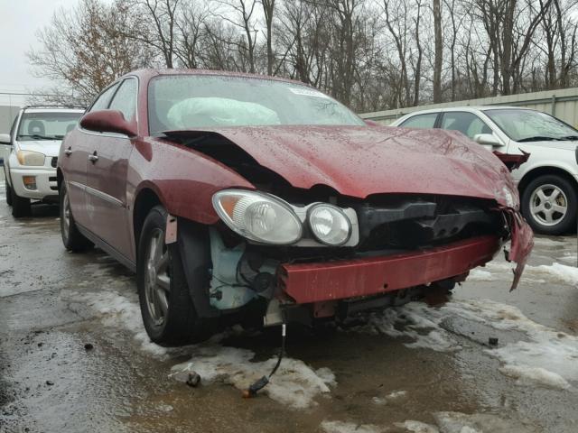 2G4WC582781166211 - 2008 BUICK LACROSSE C RED photo 1