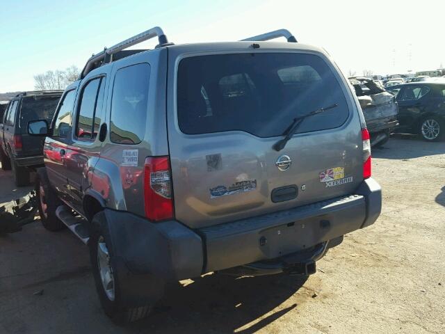 5N1ED28Y64C629407 - 2004 NISSAN XTERRA XE GRAY photo 3