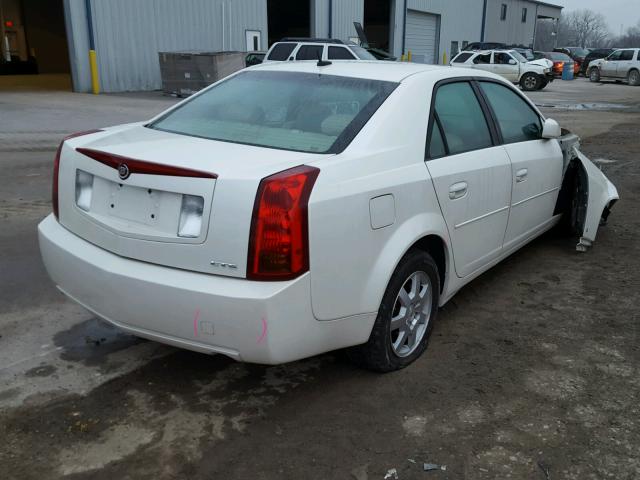 1G6DP577670185536 - 2007 CADILLAC CTS HI FEA WHITE photo 4