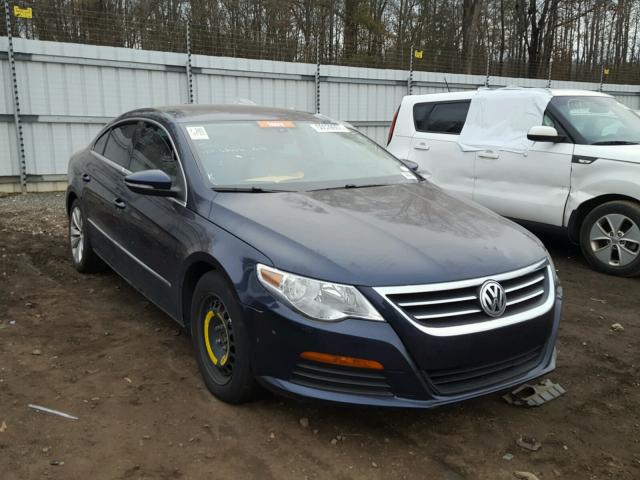 WVWMN7AN3CE513451 - 2012 VOLKSWAGEN CC SPORT BLUE photo 1