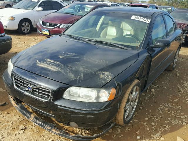 YV1RS592152480896 - 2005 VOLVO S60 2.5T BLACK photo 2